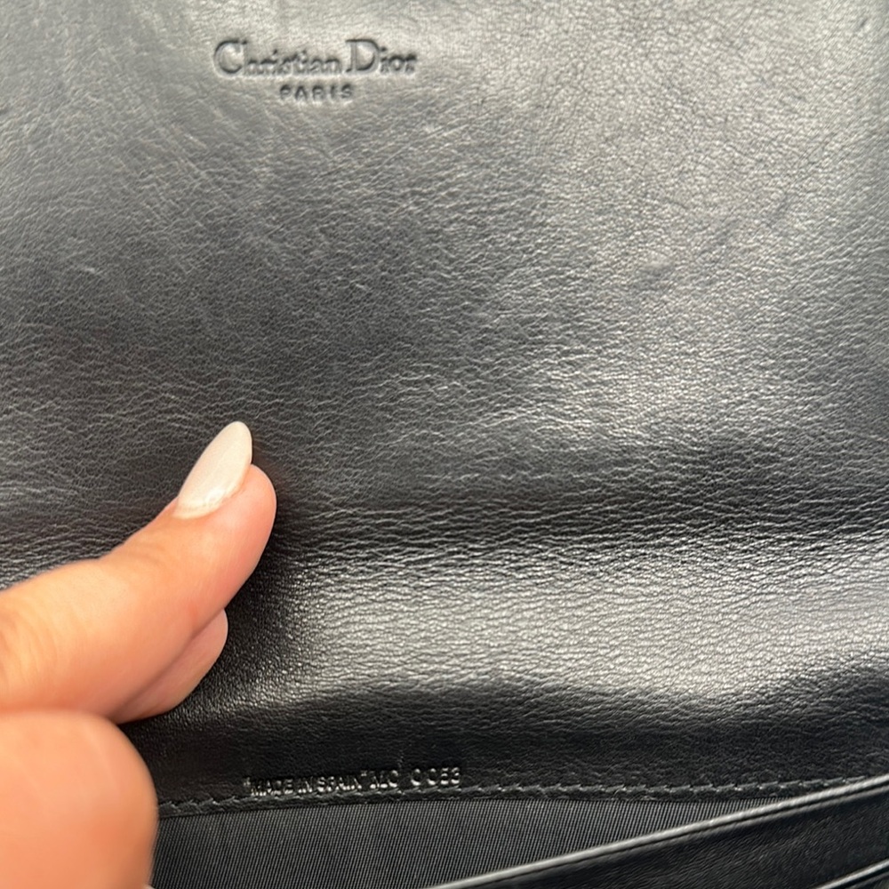 Dior Black and Silver Women's Wallet - Picture 12 of 13